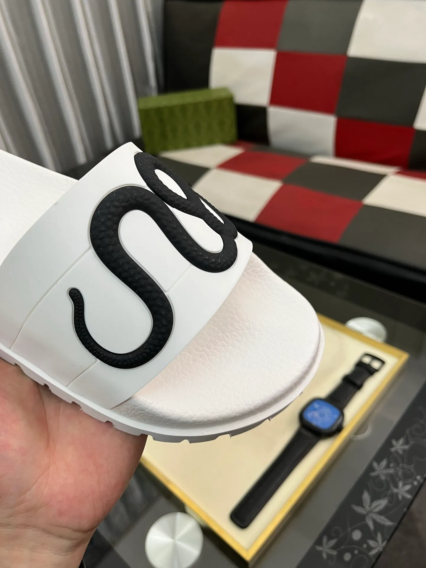 Men's men's shoes💰260⌚️⌚️ＧＵＣＣＩ.Gucci.Official website 1:1 popular slippers hot sale! Original original material 🩴 SIZE: 38-46 (45.46 non-refundable)